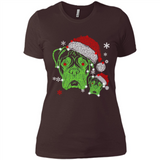 Boxer Dog diamond Christmas - Ladies' Boyfriend T-Shirt