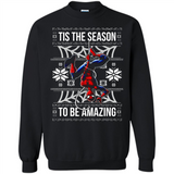 Marvel Spider Man Tis The Season To Be Amazing Ugly Christmas Mug PINGPONG - Sweatshirt