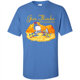 Snoopy Thanksgiving Give Thanks With A Grateful Heart - Shirt