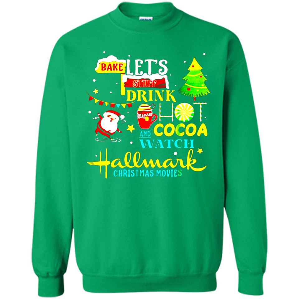 Santa claus i just want to bake stuff and waych christmas movi PINGPONG - Sweatshirt