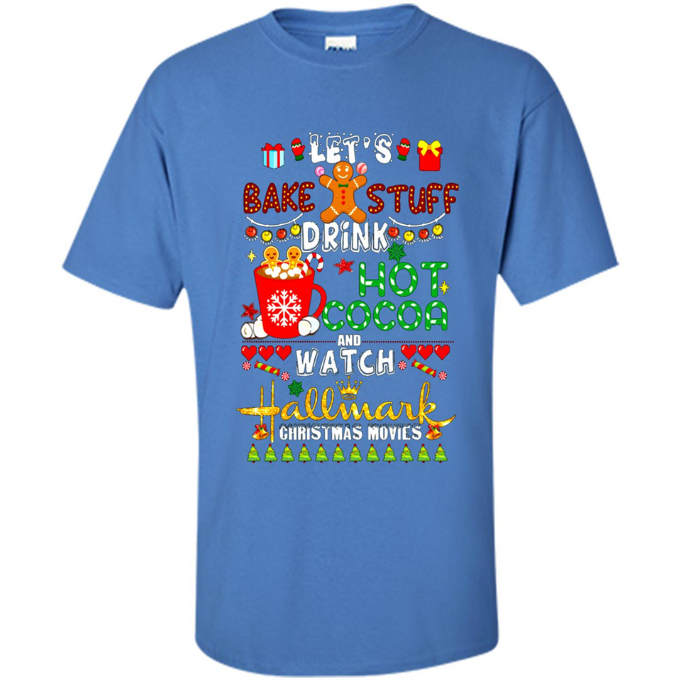 Let's Bake Stuff Drink Hot Cocoa Hallmark-Christmas Movies Sweatshirt PINGPONG