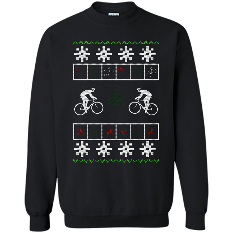 Christmas Ugly Sweater Cycling - Best Ugly Christmas Sweater - Sweatshirt