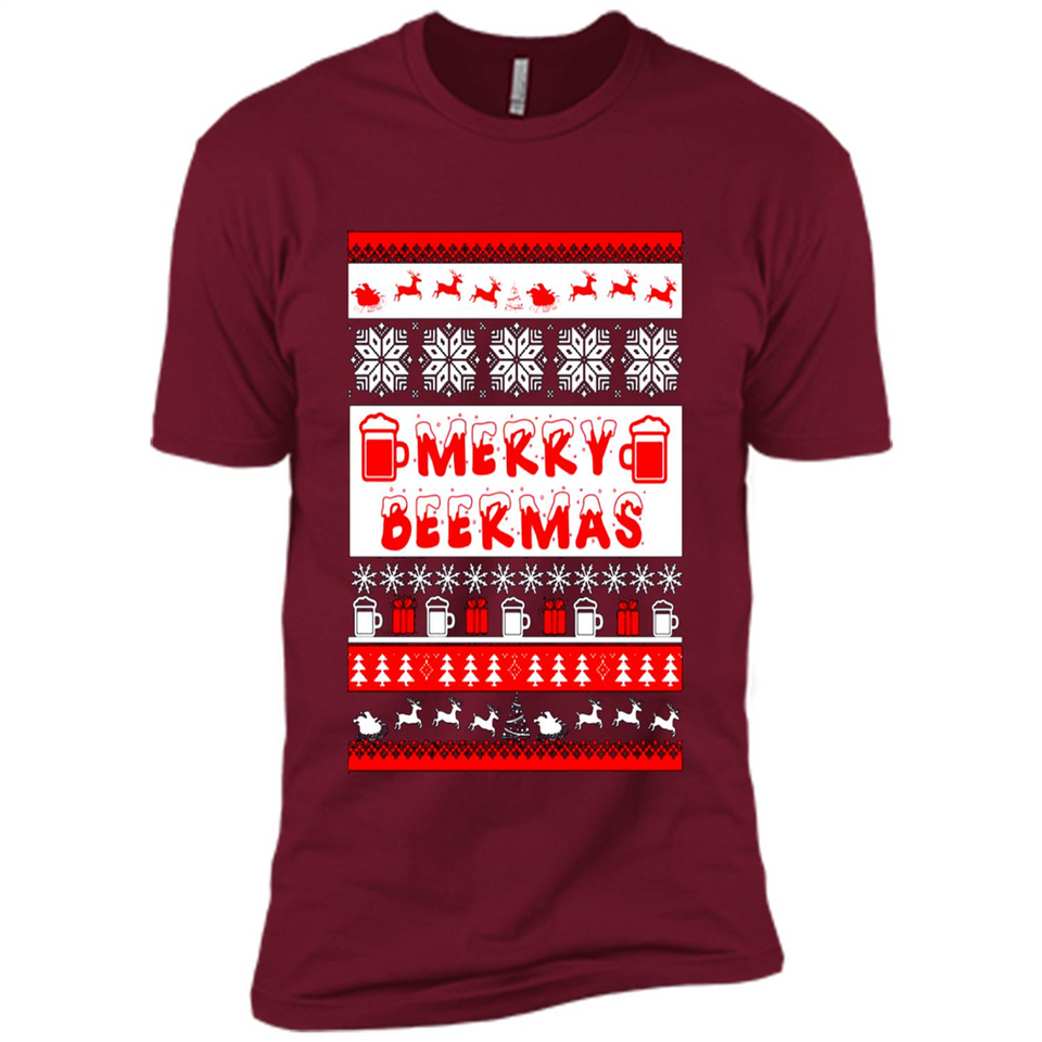 Merry Beermas Christmas sweater PINGPONG