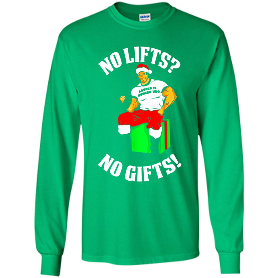 Arnold Is Numero Uno No Lifts No Gifts Christmas PINGPONG