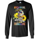 November Girls Sunflower - Long Sleeve T-Shirt