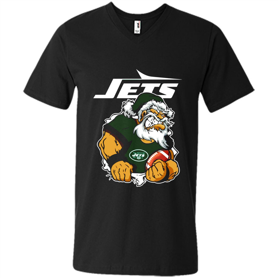 Grumpy Santa Claus Jets Football Team PINGPONG