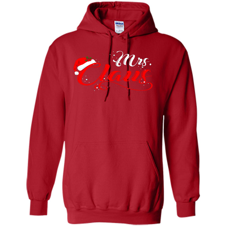 Mrs. Claus Santa Claus Merry Xmas T-Shirt - Hoodie