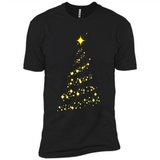Modern Christmas Tree Light Led Merry Xmas Mug PINGPONG - Premium Short Sleeve T-Shirt