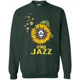 Utah Jazz Basketball Sunflower