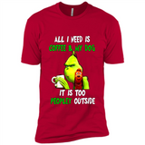 The Grinch - All I Need Is Coffee & My Dog It Is Too Peopley Outside