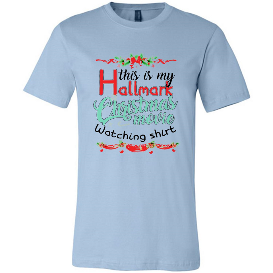 This My Movies Hallmark-Christmas Loves Is T-Shirt - Canvas Unisex T-Shirt