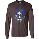Carolina Panthers Halloween The Nightmare Before Christmas - Long Sleeve T-Shirt