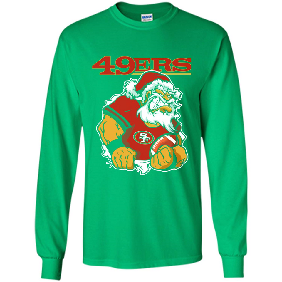 Grumpy Santa Claus San Francisco 49ers Football Team PINGPONG