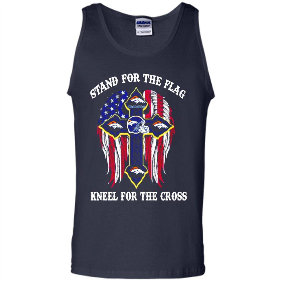 Denver Broncos - Stand For the Flag, Kneel for the Cross