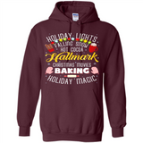 Holiday Lights Falling Snow Hot Cocoa Hallmark Christmas movie