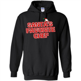 Funny Christmas Clothes - Santas Favorite Chef - Hoodie