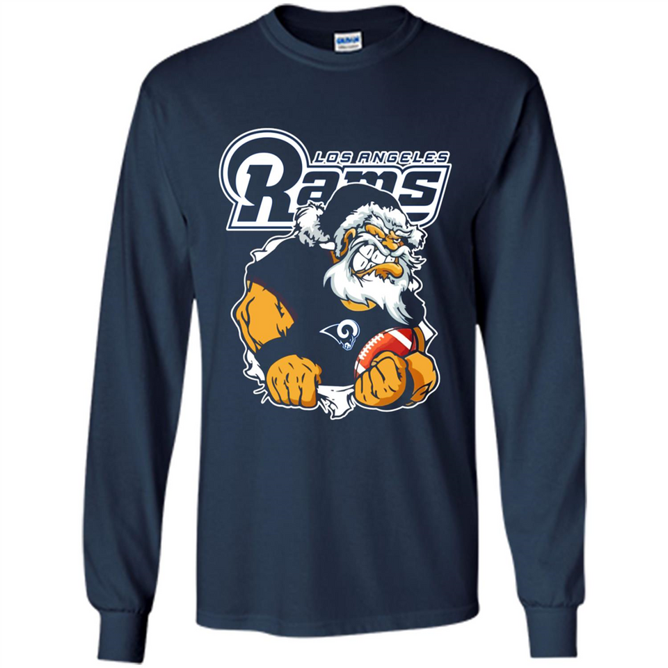 Grumpy Santa Claus Los Angeles Rams Football Team PINGPONG