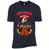Washington Redskins NFL Reindeer Funny Merry Christmas And Happy New Year