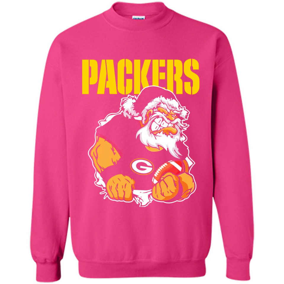 Grumpy Santa Claus Green Bay Packers Football Team PINGPONG