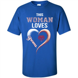 This Woman love Browns NFL football team - Shirt