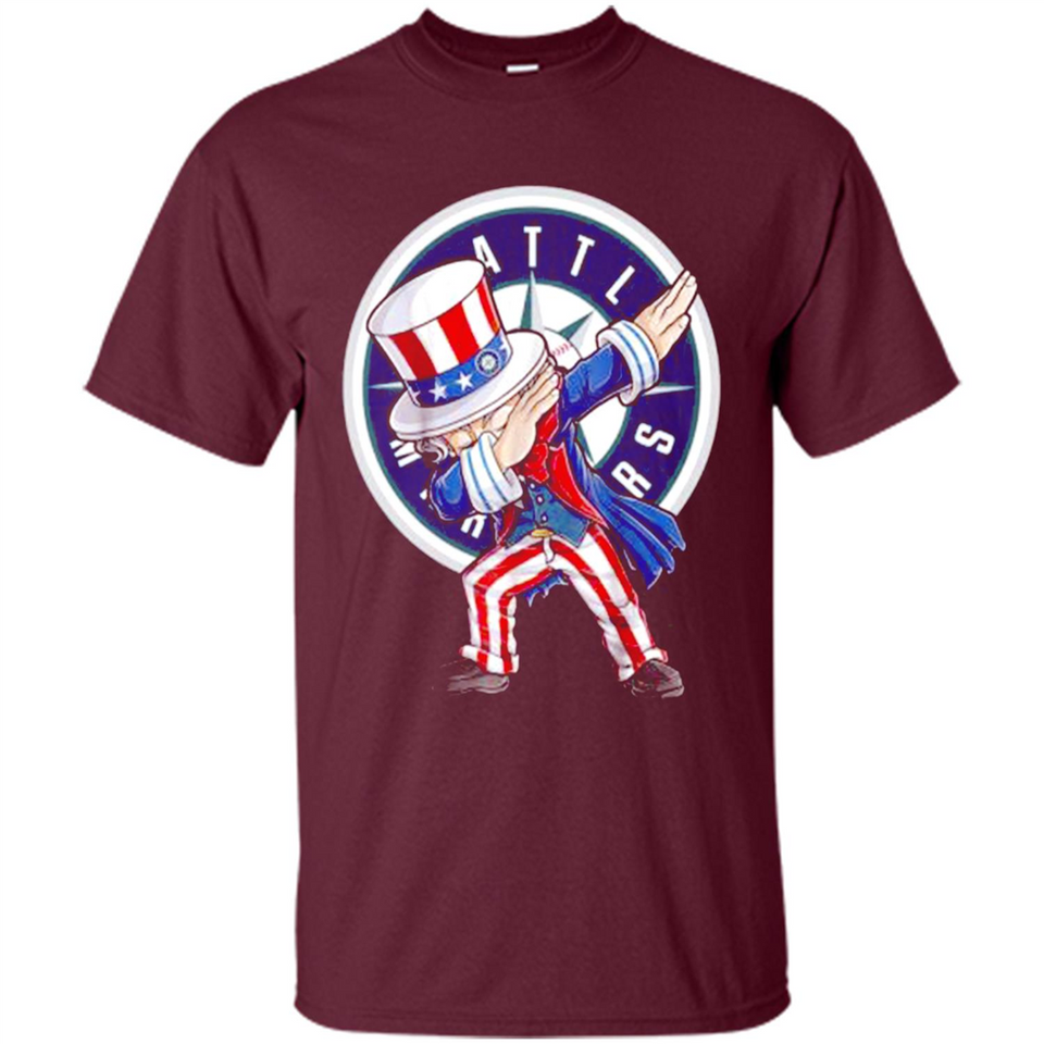 MLB SEATTLE MARINERS UNCLE SAM DABBING INDEPENDENCE DAY