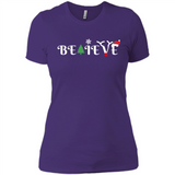 Believe in Christmas - Ladies' Boyfriend T-Shirt