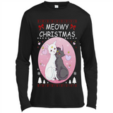 Sailor Moon Yin Yang Cat Love Ugly Christmas Sweater - Canvas Long Sleeve T-Shirt