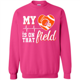 Cleveland Browns Football My Heart is on that Field - Sweatshirt