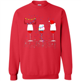 Christmas Red Wine Funny Merry Xmas Sweatshirt - Sweatshirt