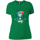 Carolina Hurricanes Halloween The Nightmare Before Christmas - Ladies' Boyfriend T-Shirt