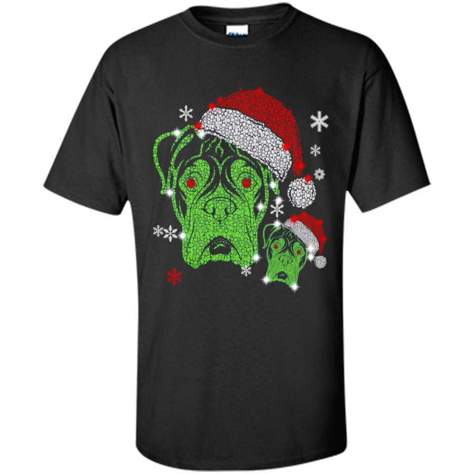 Boxer Dog diamond Christmas - Shirt