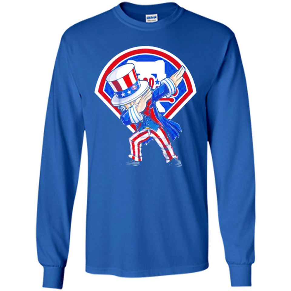 MLB PHILADELPHIA PHILLIES UNCLE SAM DABBING INDEPENDENCE DAY