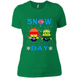 Snow Day Shirt For Detroit Pistons Vs Minion Fans pingpong