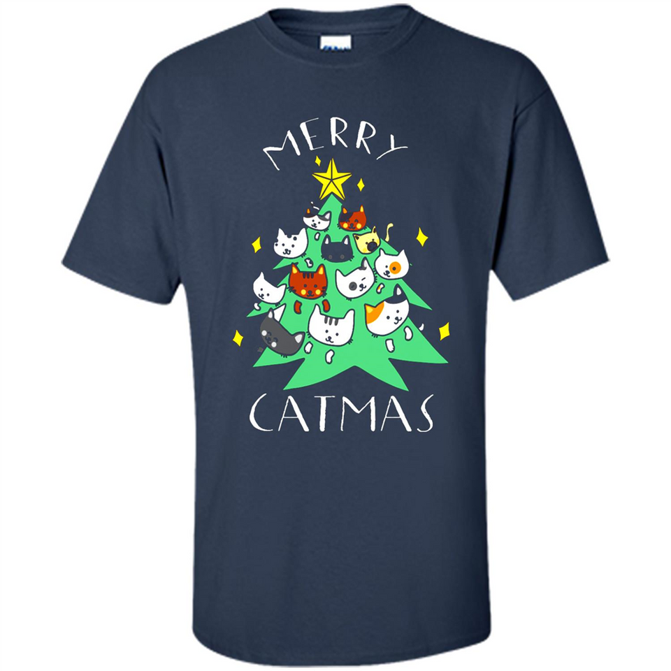 Merry Catmas Funny Cool Christmas Mug PINGPONG - Shirt