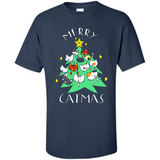 Merry Catmas Funny Cool Christmas Mug PINGPONG - Shirt