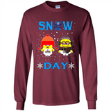 Snow Day Shirt For La Clippers Vs Minion Fans pingpong