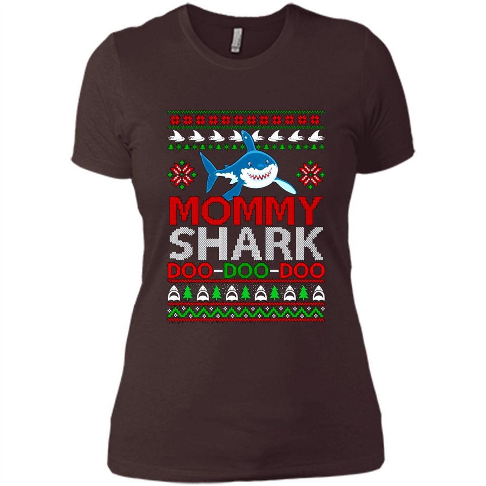 Mommy shark Doo Doo Doo Christmas sweatshirt PINGPONG