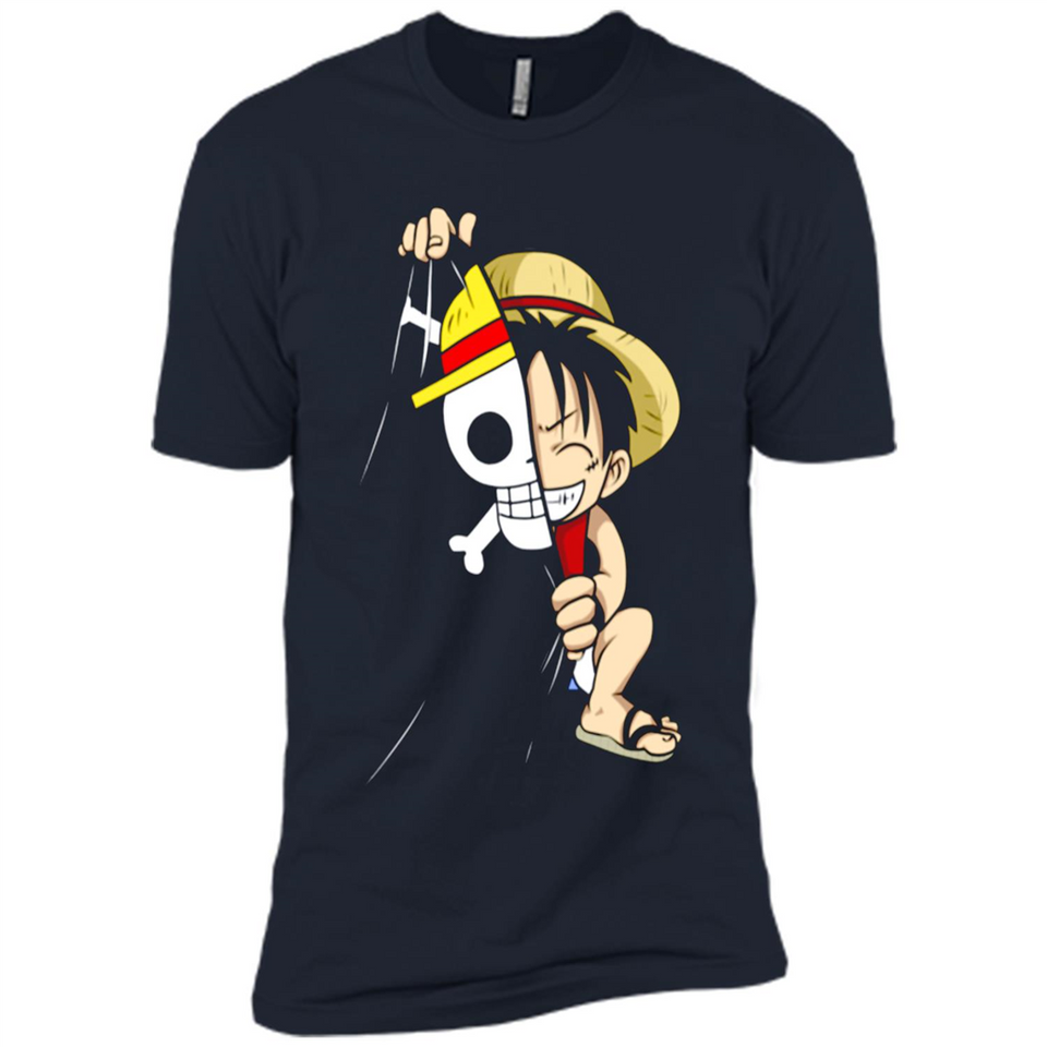 Luffy Flag One Piece - Premium Short Sleeve T-Shirt