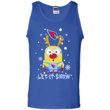 Minion Arizona Cardinals Ugly Christmas Sweater Let it Snow - Tank Top