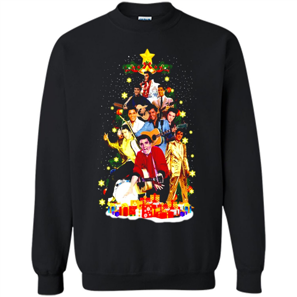 Glitter Rhinestone Christmas Elvis Presley Christmas PING PONG