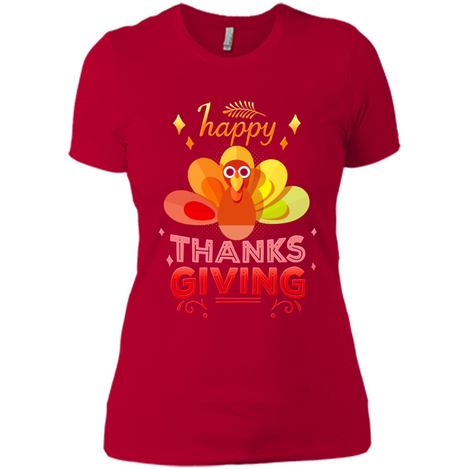 Happy Thanksgiving Turkey Day Colorful Cute