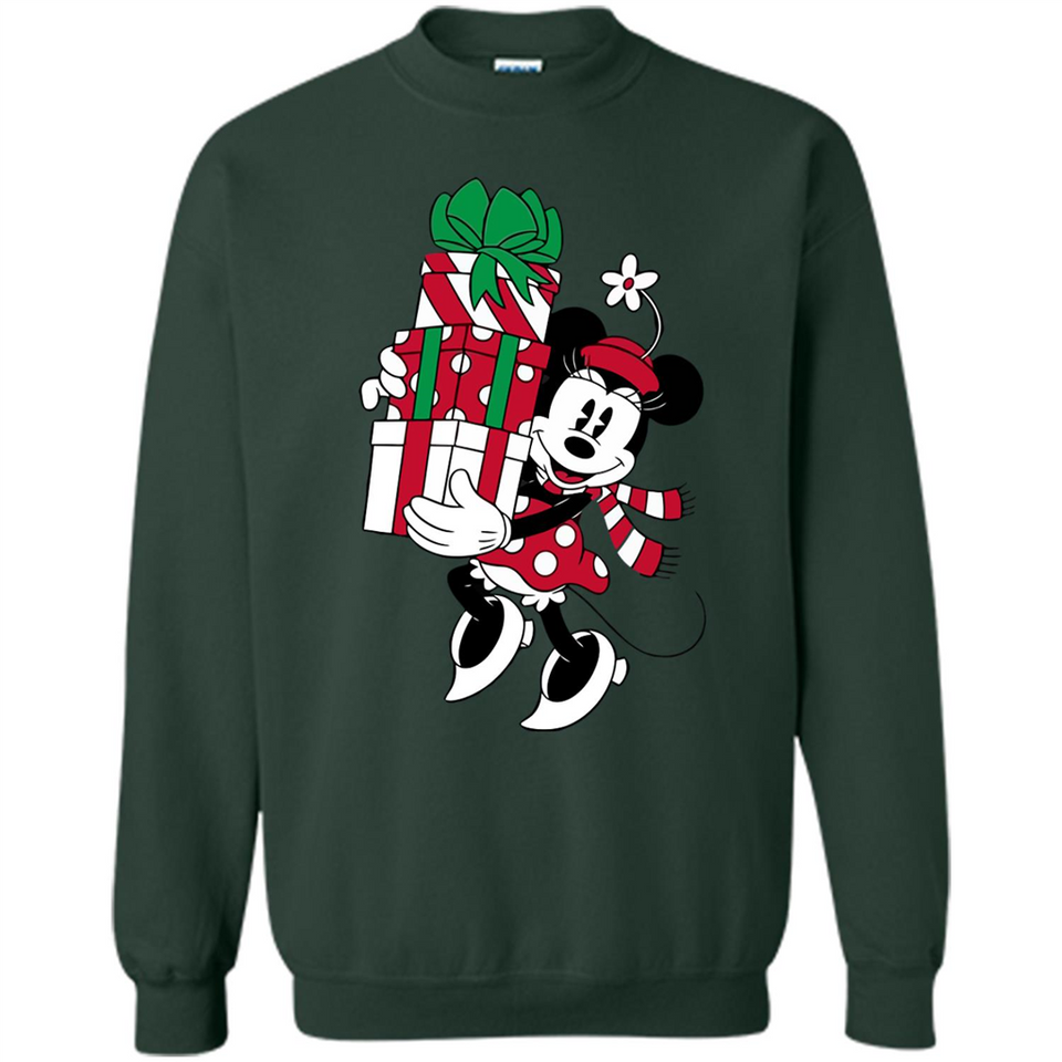 Disney Minnie Mouse Christmas Gift Sweatshirt - Sweatshirt