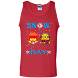 Snow Day Shirt For Boston Red Sox Vs Minion Fans pingpong