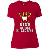 Indiana Holiday Christmas Tshirt For Sports Fans