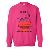 Snoopy Word - Sweatshirt