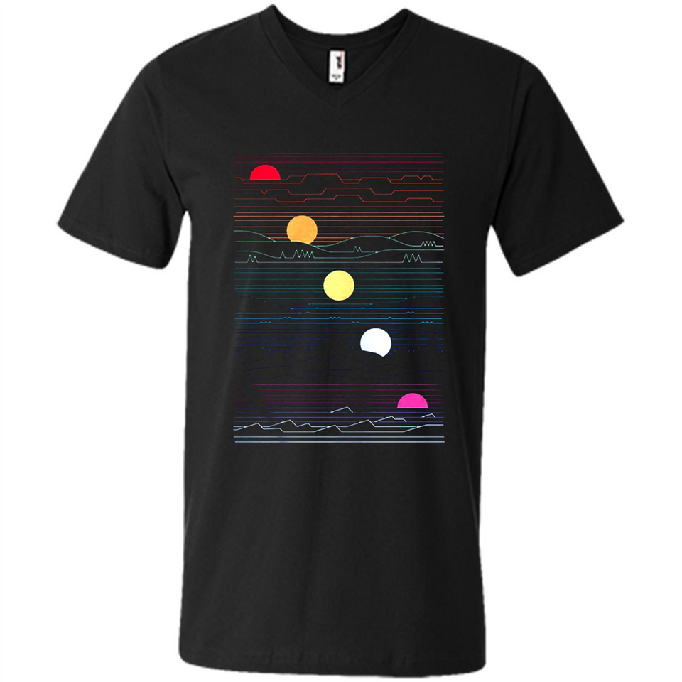 Many lands under one sun shirt Sweatshirt - Men's V-Neck