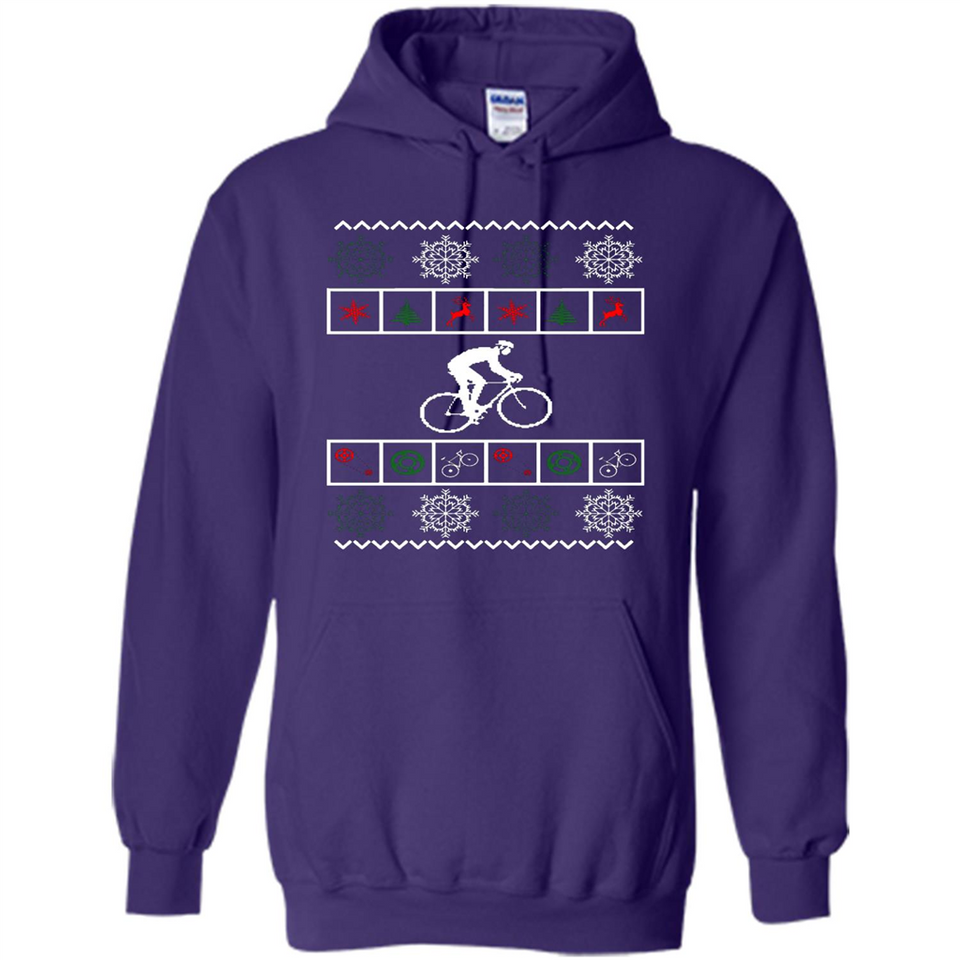 Christmas Ugly Sweater Best Cycling Ugly Christmas Sweater - Hoodie