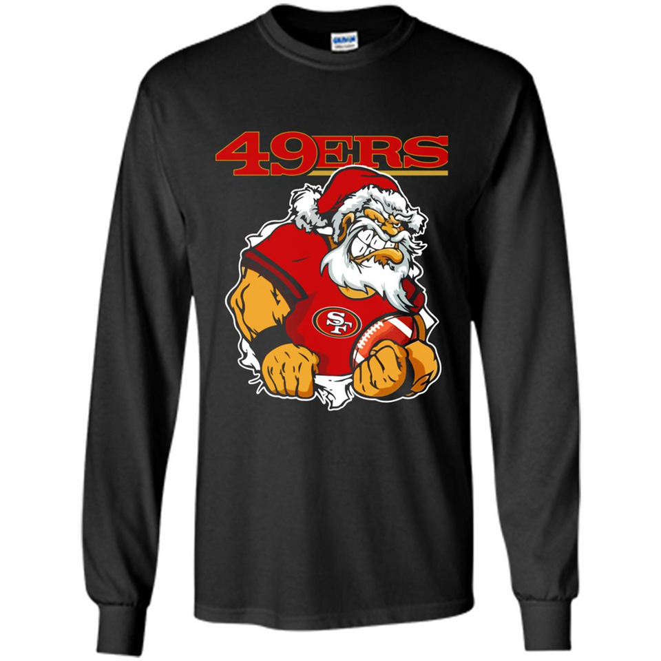 Grumpy Santa Claus San Francisco 49ers Football Team PINGPONG