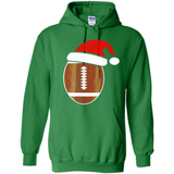 Christmas Football Shirt - Football Santa Hat Christmas