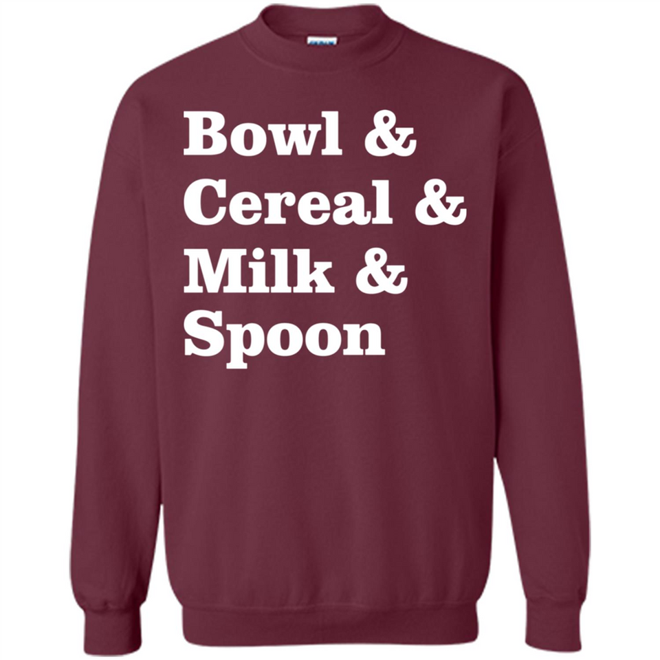 Tasty Cereal Recipe Bowl Milk Spoon